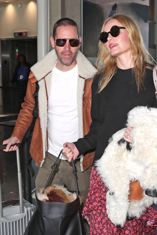 KATE BOSWORTH and Michael Polish at Los Angeles International Airport 12/04/2017