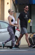KATE HUDSON and Danny Fujikawa Out Kissing in Santa Monica 12/16/2017