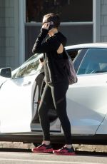 KATE HUDSON Arrives at a Gym in Los Angeles 12/08/2017