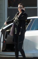 KATE HUDSON Arrives at a Gym in Los Angeles 12/08/2017