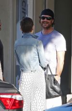 KATE HUDSON Out and About in Santa Monica 12/01/2017