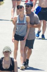 KATE KENDALL and Andrew Johns Out at Bondi Beach 12/27/2017
