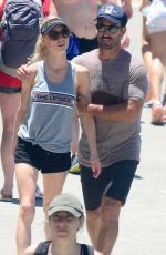 KATE KENDALL and Andrew Johns Out at Bondi Beach 12/27/2017