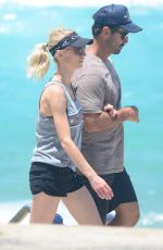 KATE KENDALL and Andrew Johns Out at Bondi Beach 12/27/2017