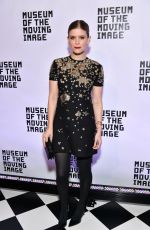 KATE MARA at Museum of the Moving Image Salute to Annette Bening in New York 12/13/2017