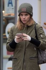 KATE MARA Out and About in New York 12/12/2017