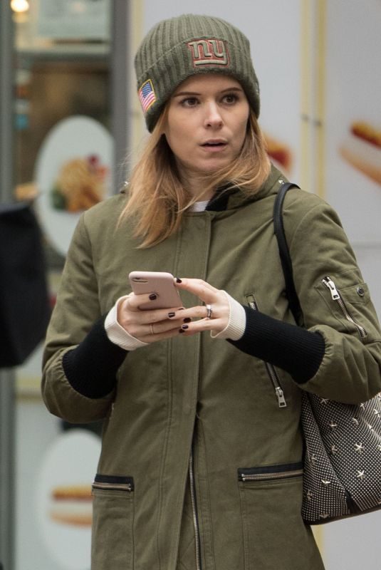 KATE MARA Out and About in New York 12/12/2017