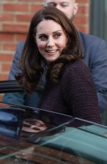 KATE MIDDLETON at a Community Christmas Party at Rugby Portobello Trust in London 12/12*2017
