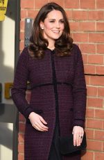 KATE MIDDLETON at a Community Christmas Party at Rugby Portobello Trust in London 12/12*2017