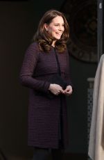 KATE MIDDLETON at a Community Christmas Party at Rugby Portobello Trust in London 12/12*2017