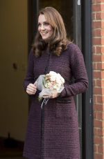 KATE MIDDLETON at a Community Christmas Party at Rugby Portobello Trust in London 12/12*2017