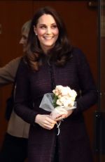 KATE MIDDLETON at a Community Christmas Party at Rugby Portobello Trust in London 12/12*2017