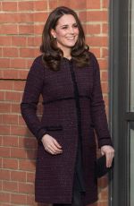 KATE MIDDLETON at a Community Christmas Party at Rugby Portobello Trust in London 12/12*2017