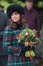 KATE MIDLETON and MEGHAN MARKLE at Christmas Day Service in King
