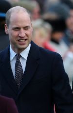 KATE MIDLETON and MEGHAN MARKLE at Christmas Day Service in King