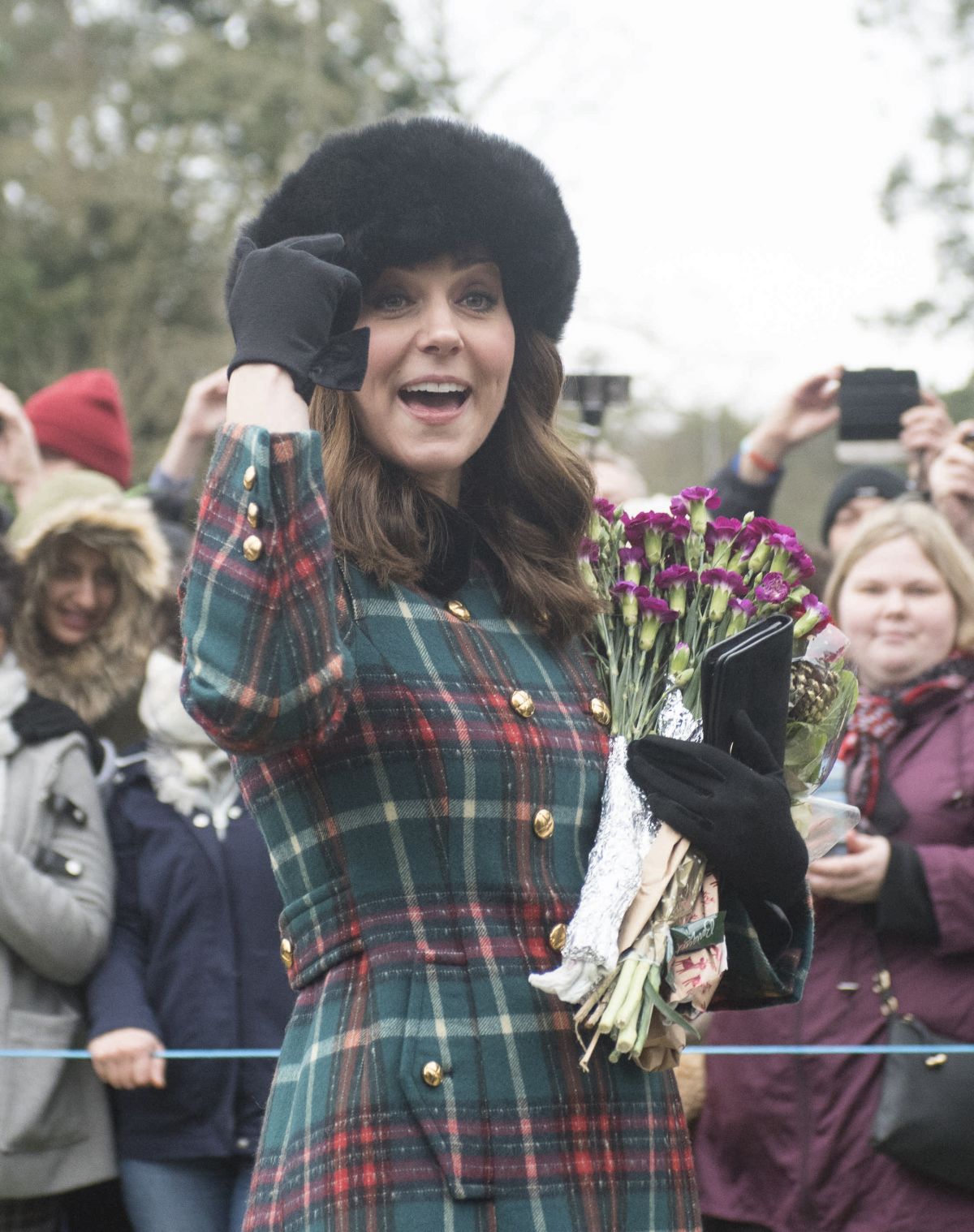 KATE MIDLETON and MEGHAN MARKLE at Christmas Day Service in King’s Lynn ...