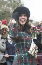 KATE MIDLETON and MEGHAN MARKLE at Christmas Day Service in King