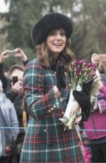 KATE MIDLETON and MEGHAN MARKLE at Christmas Day Service in King