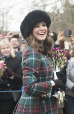 KATE MIDLETON and MEGHAN MARKLE at Christmas Day Service in King