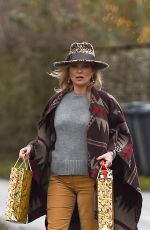 KATE MOSS Out and About in London 12/24/2017