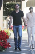 KATE UPTON and Justin Varlander Shopping at CVS in Beverly Hills 12/21/2017