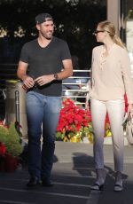 KATE UPTON and Justin Varlander Shopping at CVS in Beverly Hills 12/21/2017