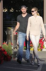 KATE UPTON and Justin Varlander Shopping at CVS in Beverly Hills 12/21/2017