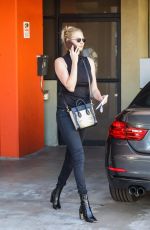 KATE UPTON Out and About in Santa Monica 12/08/2017