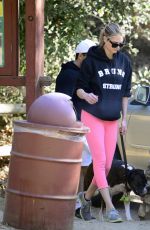 KATE UPTON Out with Her Dog in Beverly Hills 12/19/2017