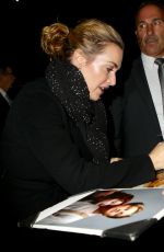 KATE WINSLET Arrives at Late Show with Stephen Colbert in New York 11/29/2017