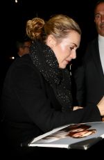 KATE WINSLET Arrives at Late Show with Stephen Colbert in New York 11/29/2017