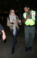KATE WINSLET at LAX Airport in Los Angeles 12/02/2017