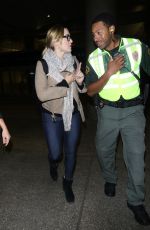 KATE WINSLET at LAX Airport in Los Angeles 12/02/2017
