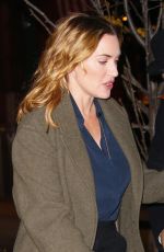 KATE WINSLET Out and About in New York 11/30/2017