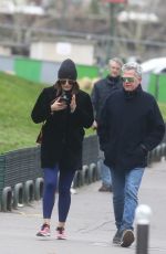 KATHARINE MCPHEE and David Foster Out in Paris 12/26/2017