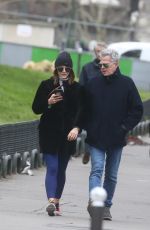 KATHARINE MCPHEE and David Foster Out in Paris 12/26/2017