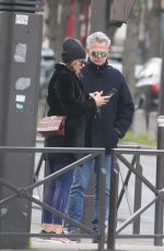 KATHARINE MCPHEE and David Foster Out in Paris 12/26/2017