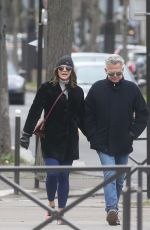KATHARINE MCPHEE and David Foster Out in Paris 12/26/2017