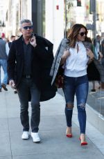 KATHARINE MCPHEE and David Foster Out Shopping in Beverly Hills 12/17/2017