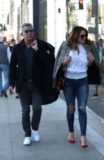 KATHARINE MCPHEE and David Foster Out Shopping in Beverly Hills 12/17/2017