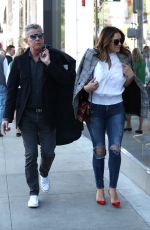 KATHARINE MCPHEE and David Foster Out Shopping in Beverly Hills 12/17/2017