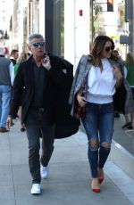 KATHARINE MCPHEE and David Foster Out Shopping in Beverly Hills 12/17/2017
