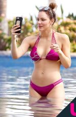 KATHARINE MCPHEE in Bikini at a Beach in Mexico 12/02/2017