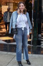 KATHARINE MCPHEE Shopping at Prada on Rodeo Drive in Beverly Hills 12/15/2017