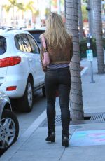 KATHRYN NEWTON Out Shopping in Beverly Hills 12/21/2017