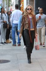KATHRYN NEWTON Out Shopping in Beverly Hills 12/21/2017