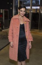 KATIE HOLMES Arrives at Jamie Foxx