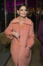 KATIE HOLMES Arrives at Jamie Foxx