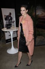 KATIE HOLMES Arrives at Jamie Foxx