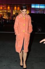 KATIE HOLMES Arrives at Jamie Foxx